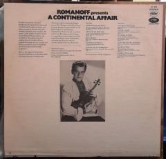 ROMANOFF PRESENTS A CONTINENTAL AFFAIR - PLAK 2.EL