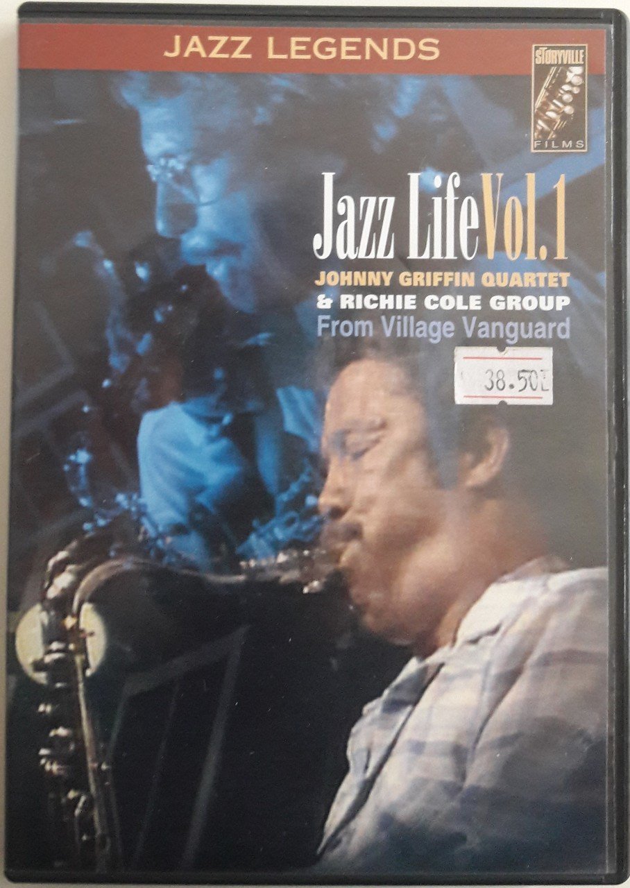 JOHNNY GRIFFIN & RICHIE COLE - FROM VILLAGE VANGUARD - JAZZ LIFE VOL.1 (2003) - DVD 2.EL