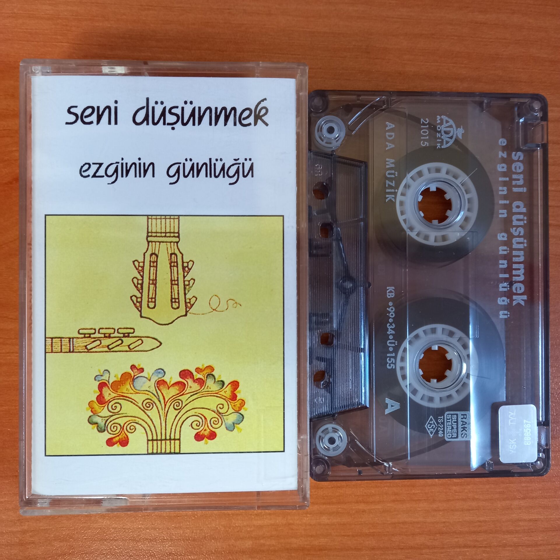EZGİNİN GÜNLÜĞÜ - SENİ DÜŞÜNMEK (1999) - KASET 2.EL