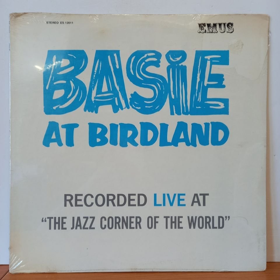 COUNT BASIE & HIS ORCHESTRA – BASIE AT BIRDLAND (1976) - LP DÖNEM BASKI SIFIR PLAK