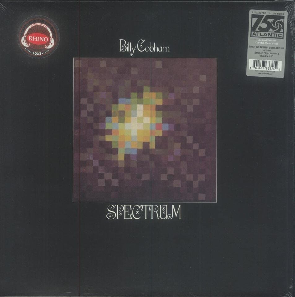 BILLY COBHAM - SPECTRUM (1973) - LP JAZZ FUNK FUSION 2023 CLEAR COLOURED EDITION SIFIR PLAK