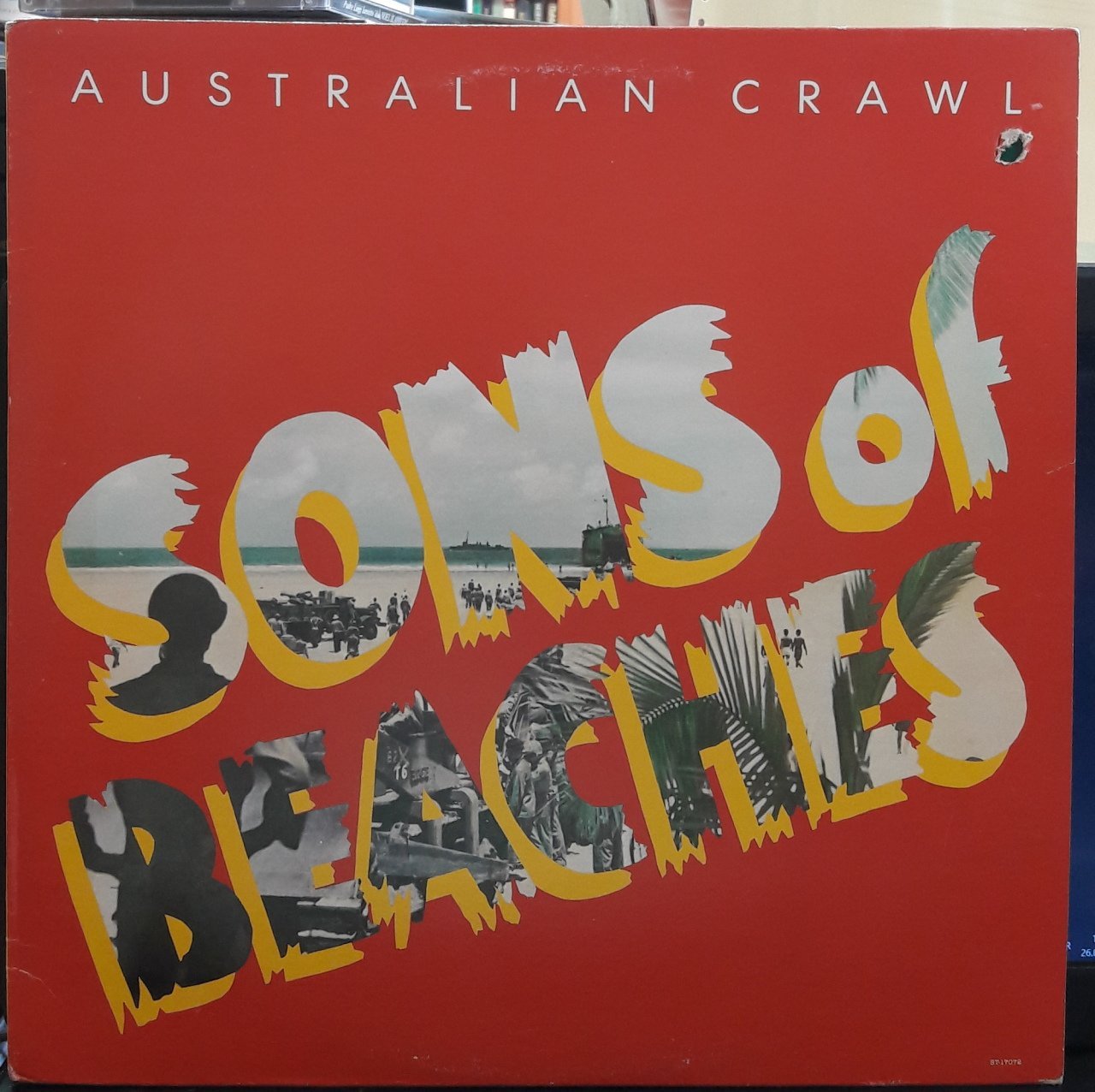 AUSTRALIAN CRAWL - SONS OF BEACHES (1982) - PLAK 2.EL