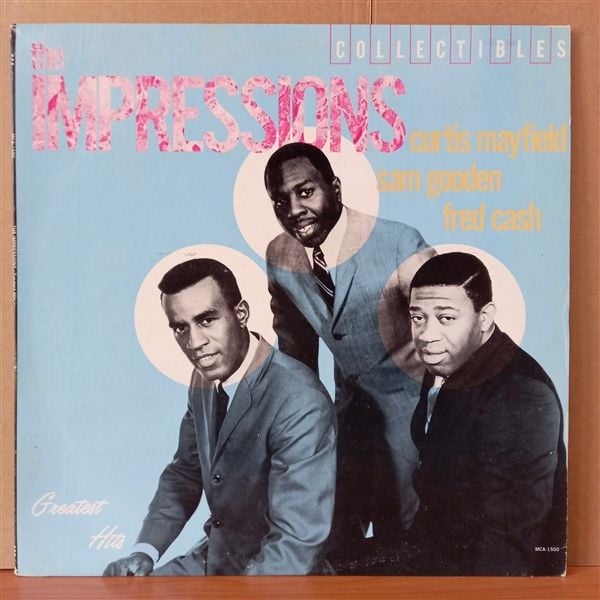 THE IMPRESSIONS – GREATEST HITS (1982) - LP 2.EL PLAK