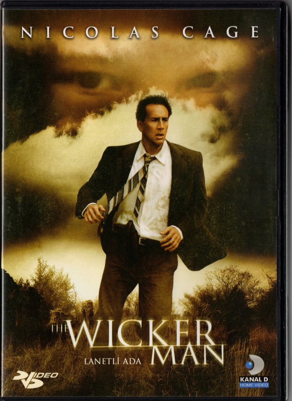 THE WICKER MAN - LANETLİ ADA - NICOLAS CAGE - DVD 2.EL
