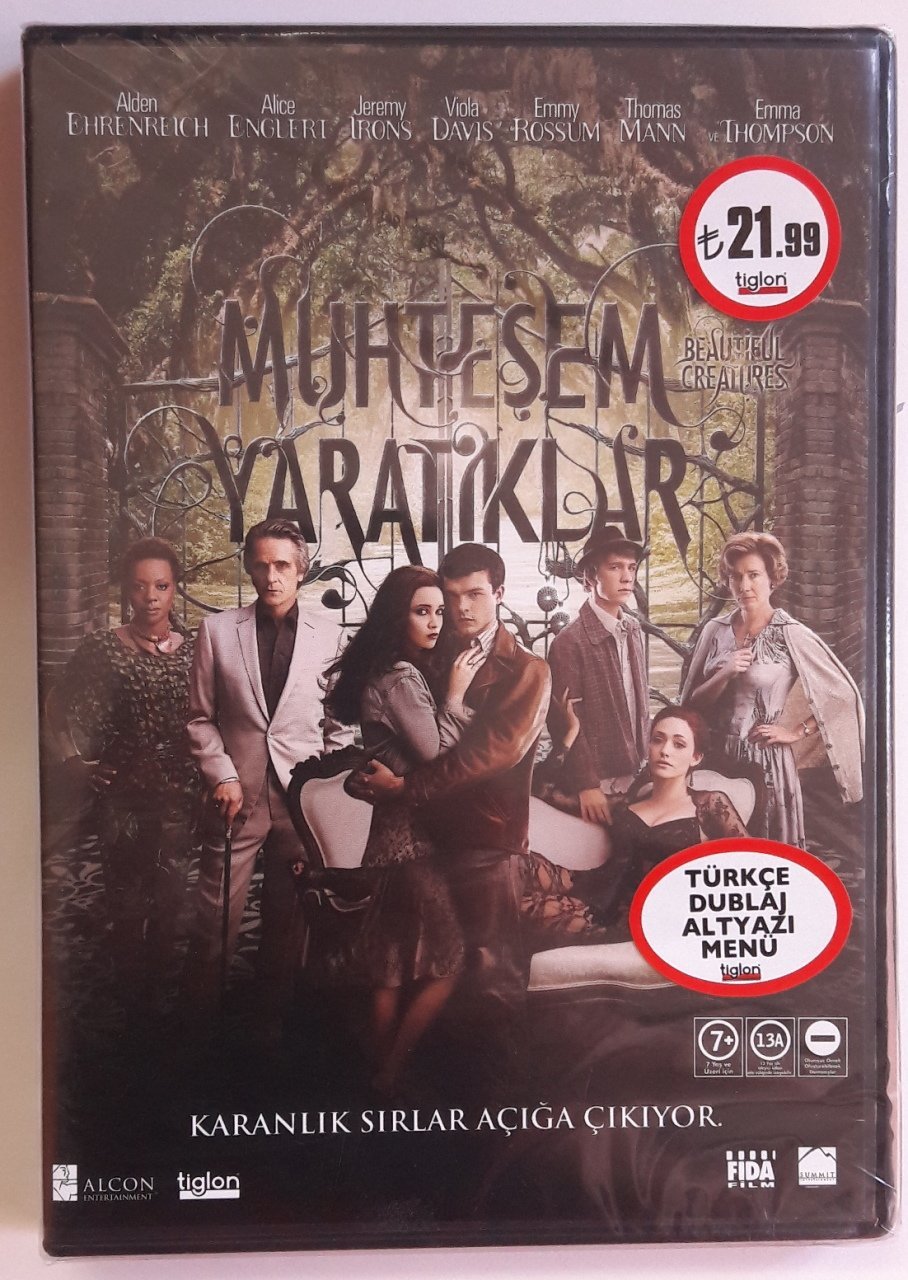 MUHTEŞEM YARATIKLAR - BEATIFUL CREATURES - DVD SIFIR