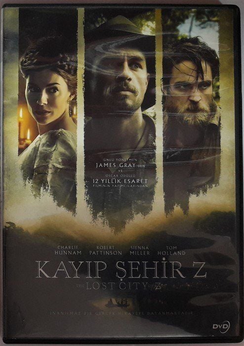 KAYIP ŞEHİR Z - THE LOST CITY OF Z - CHARLIE HUNNAM - ROBERT PATTINSON - JAMES GRAY - DVD 2.EL