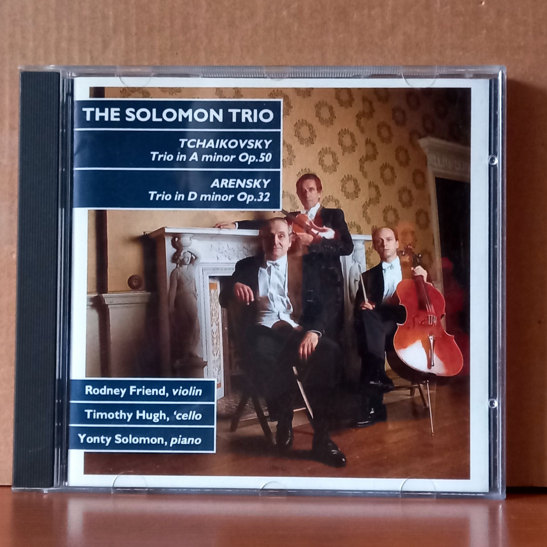 THE SOLOMON TRIO / TCHAIKOVSKY: TRIO IN A MINOR - ARENSKY: TRIO IN D MINOR (1992) - CD 2.EL