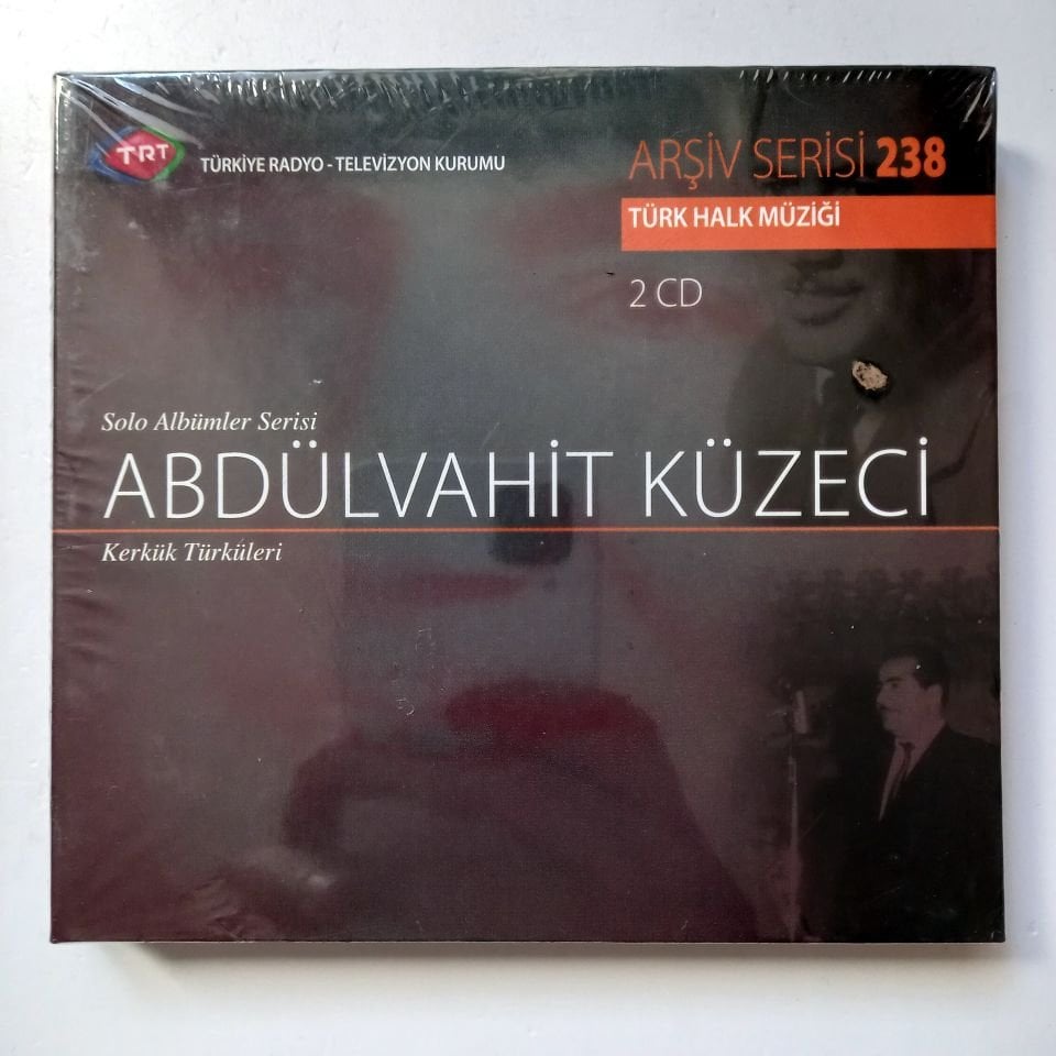 ABDÜLVAHİT KÜZECİ - KERKÜK TÜRKÜLERİ / TÜRK HALK MÜZİĞİ / TRT ARŞİV SERİSİ 238 - 2CD SIFIR