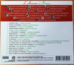 L'AMORE A ROMA / I SANTO CALIFORNIA, GEPY & GEPY, PAOLO MENGOLI, I CORVI, MAX MANFREDI (2011) CD 2.EL