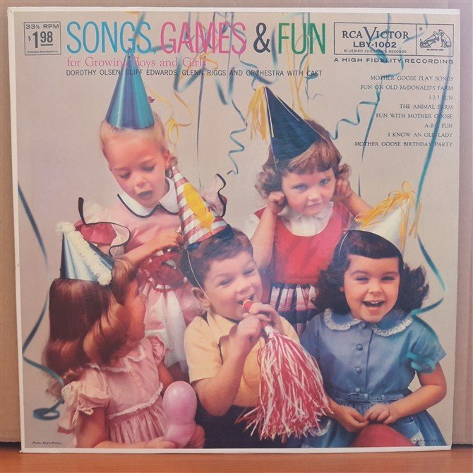 SONGS, GAMES & FUN - LP PLAK 2.EL