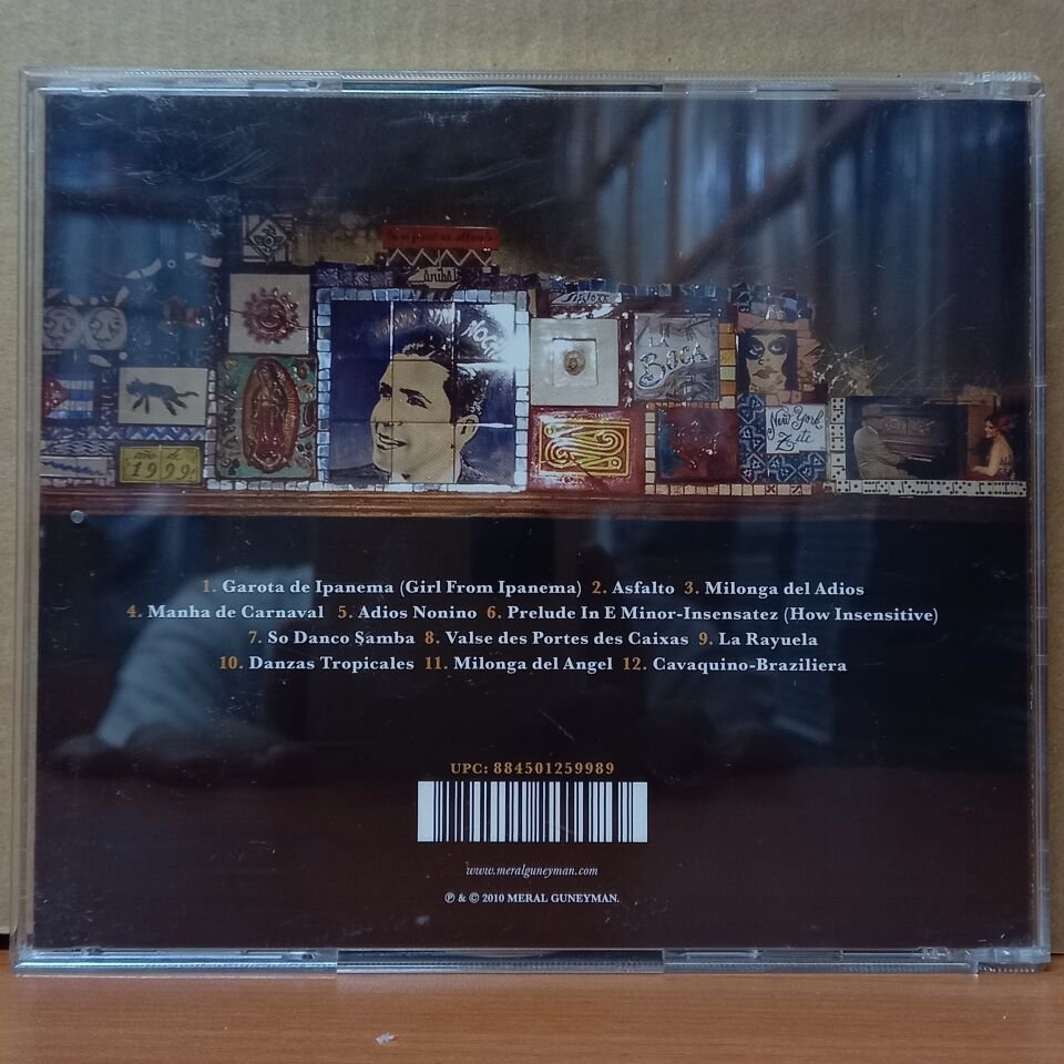 MERAL GÜNEYMAN & DICK HYMAN – DANZAS TROPICALES (2010) - CD 2.EL