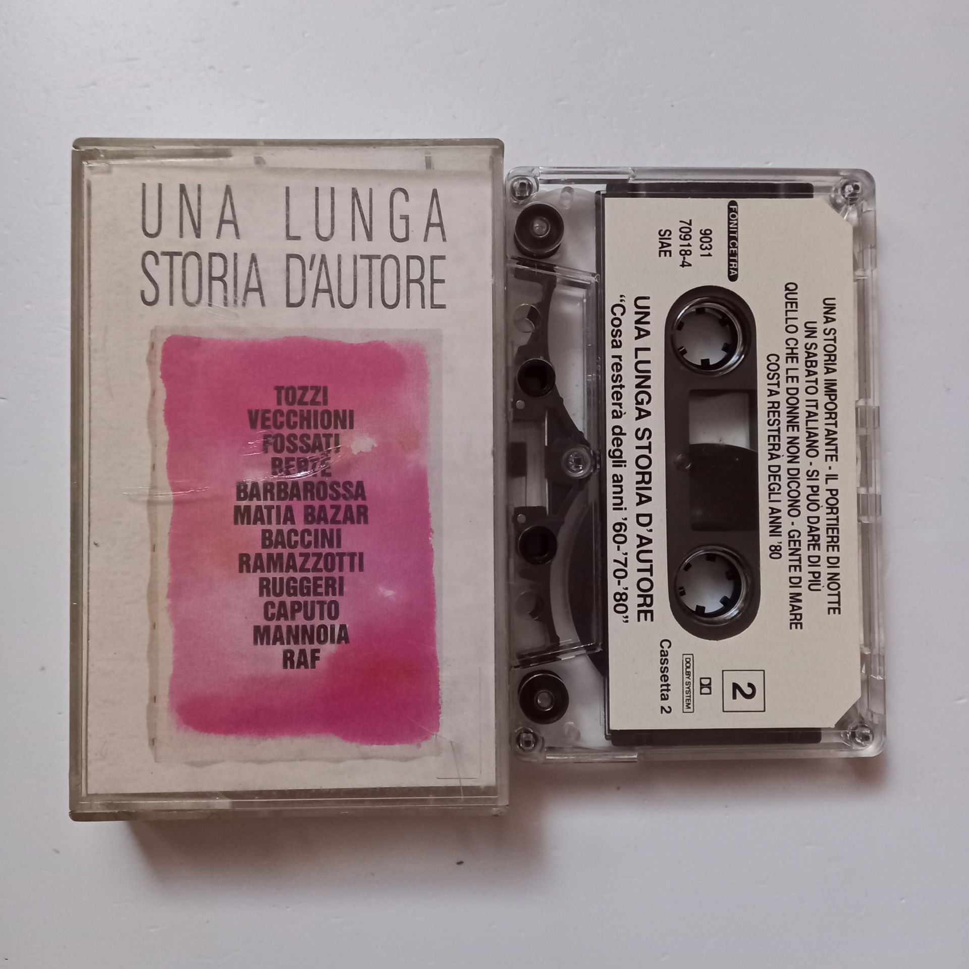 UNA LUNGA STORIA D'AUTORE (1990) - KASET 2.EL