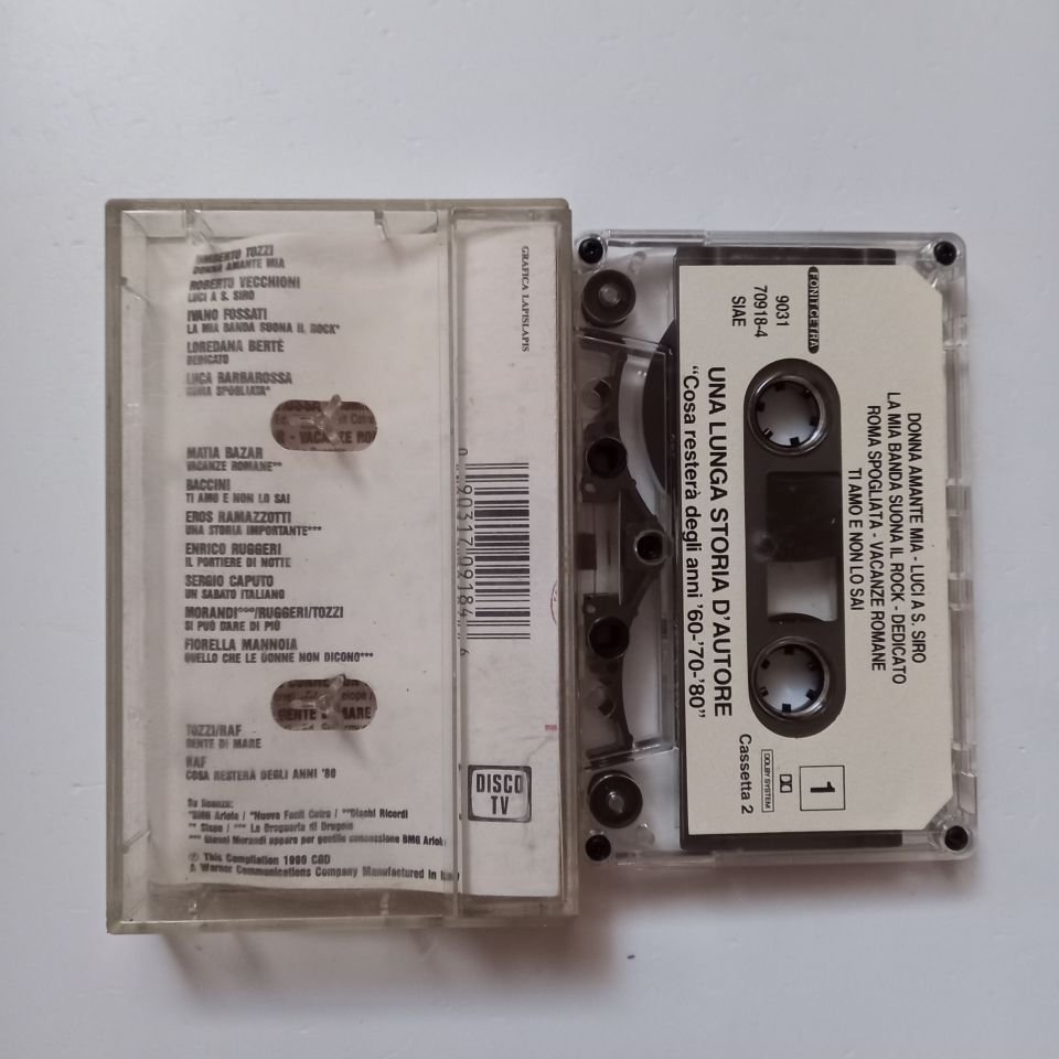 UNA LUNGA STORIA D'AUTORE (1990) - KASET 2.EL