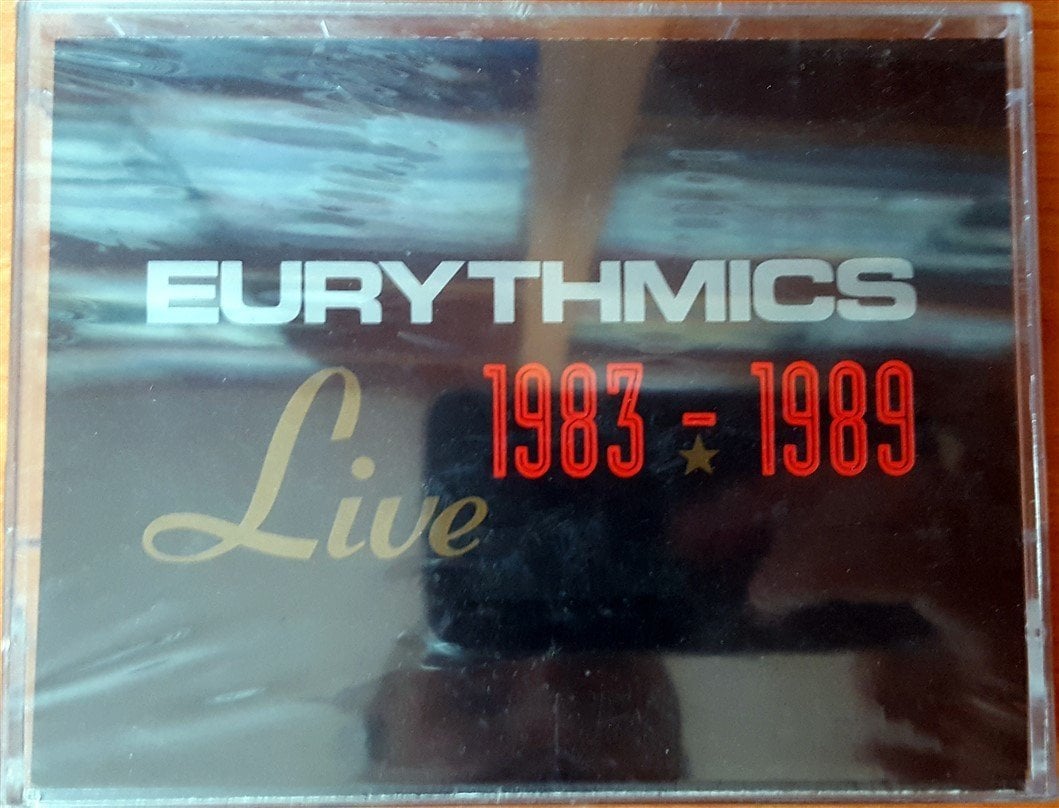 EURYTHMICS - LIVE 1983-1989 DOUBLE CASSETTE MADE IN TURKEY ''NEW''