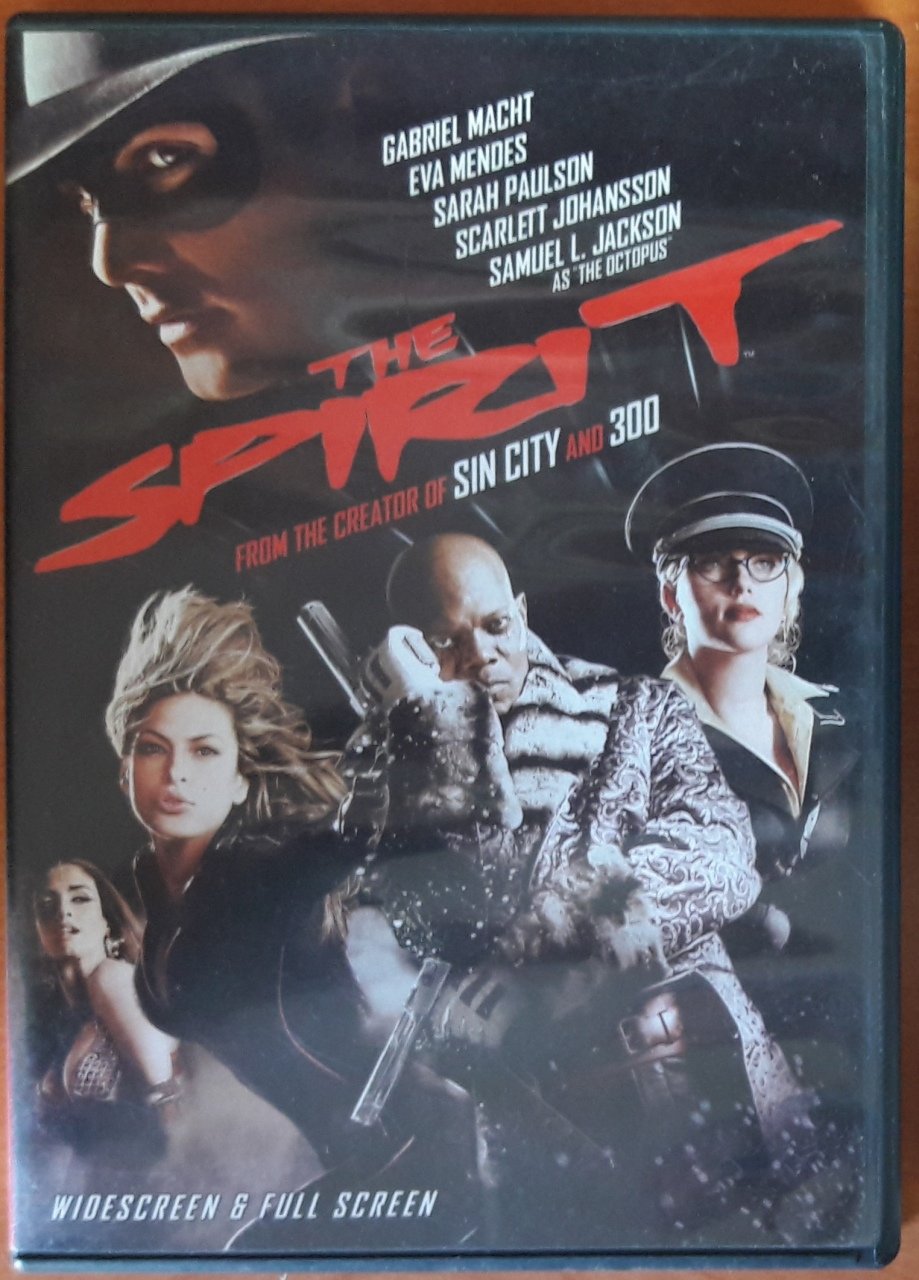 THE SPIRIT -  GABRIEL MACHT - EVA MENDES - FRANK MILLER - DVD 2.EL 1. BÖLGE TR ALTYAZI YOKTUR