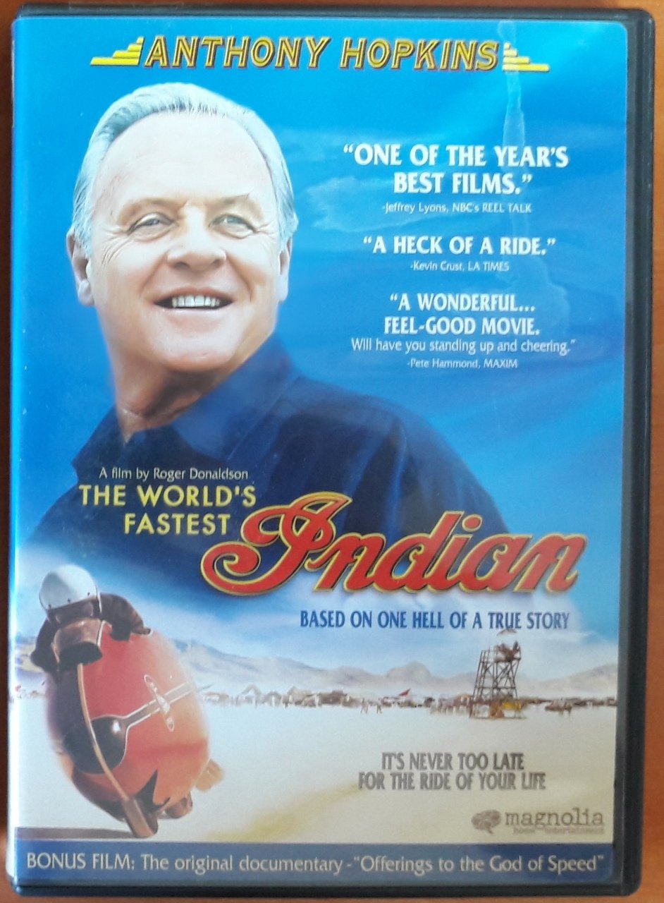 THE WORLD'S FASTEST INDIAN - ANTHONY HOPKINS - DVD 2.EL 1. BÖLGE TR ALTYAZI YOKTUR