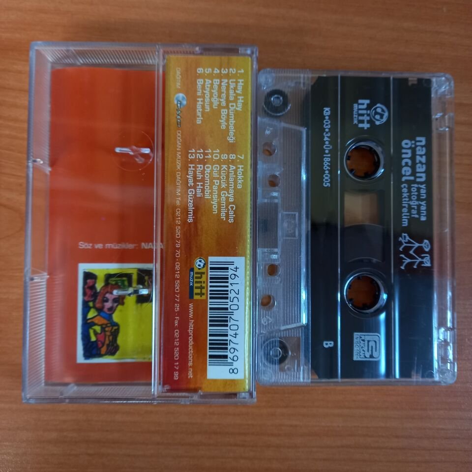 NAZAN ÖNCEL - YAN YANA FOTOĞRAF ÇEKTİRELİM (2003) - KASET 2.EL