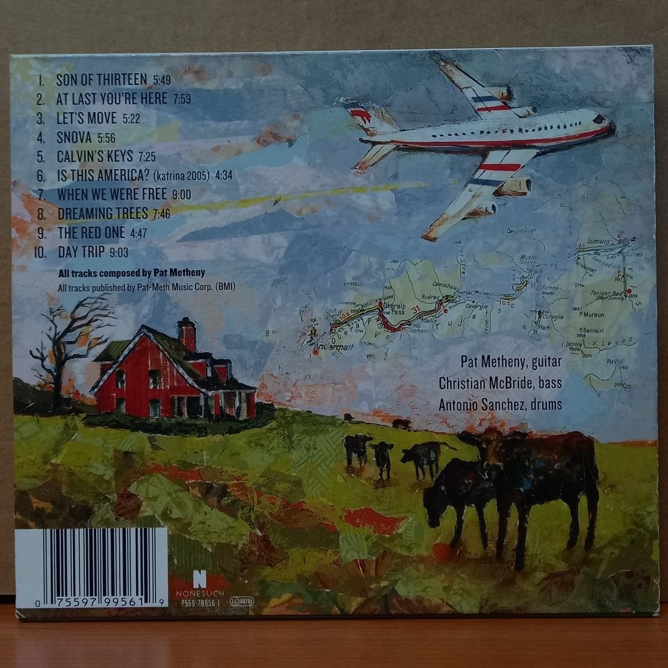 PAT METHENY W/ CHRISTIAN MCBRIDE & ANTONIO SANCHEZ - DAY TRIP (2008) - CD 2.EL