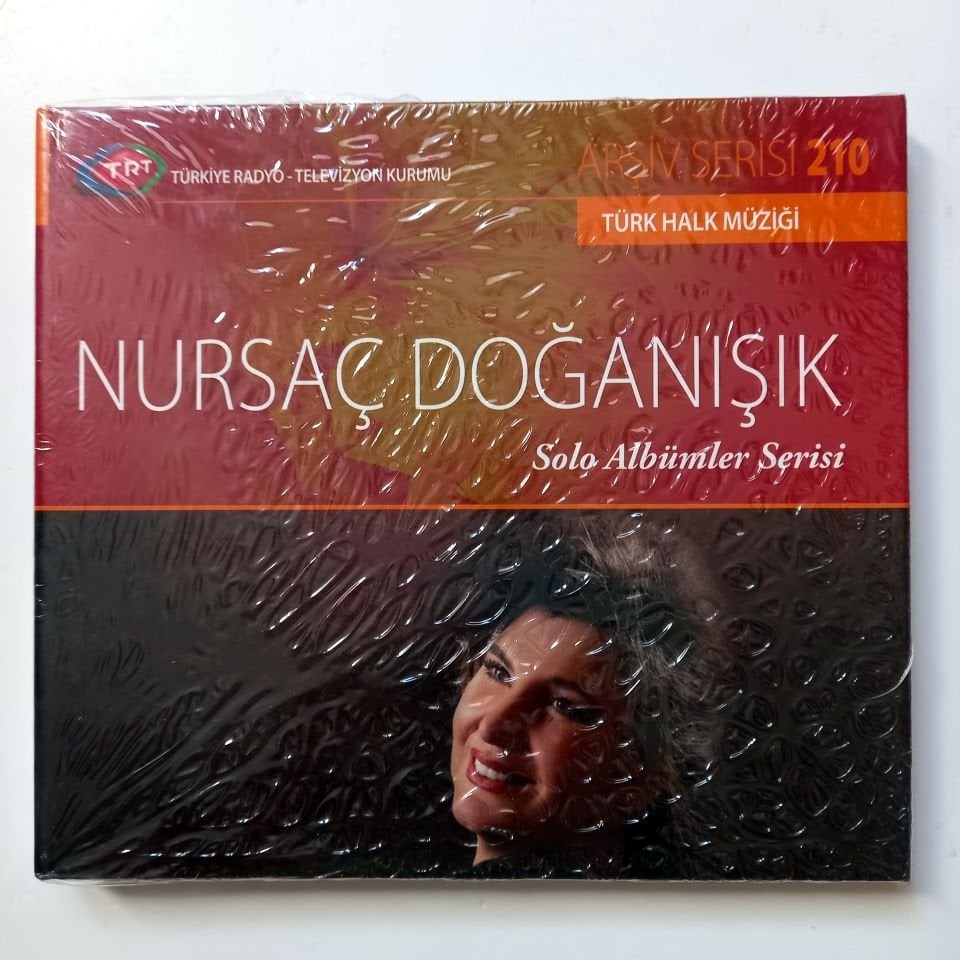 NURSAÇ DOĞANIŞIK / TÜRK HALK MÜZİĞİ / TRT ARŞİV SERİSİ 210 - CD SIFIR