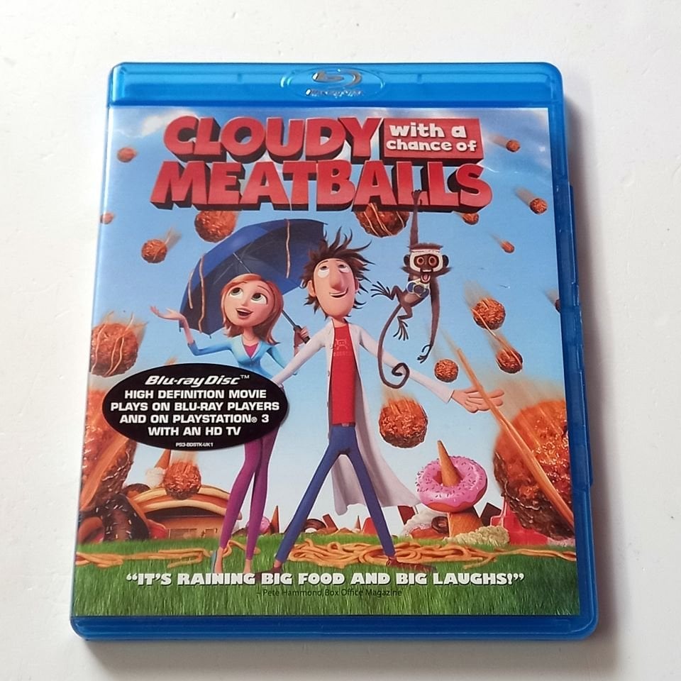 CLOUDY WITH A CHANCE OF MEATBALLS - ANİMASYON - SES.: BILL HADER, ANNA FARIS - BLU-RAY 2.EL