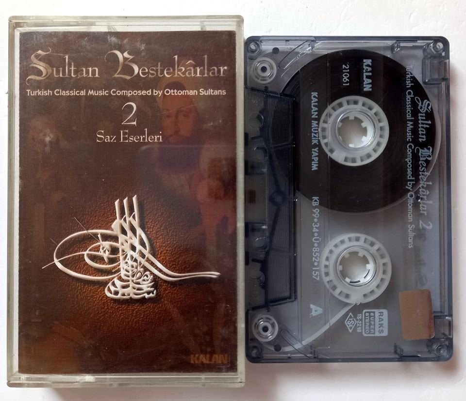 SULTAN BESTEKRLAR 2 - SAZ ESERLERİ (1999) - KASET 2.EL