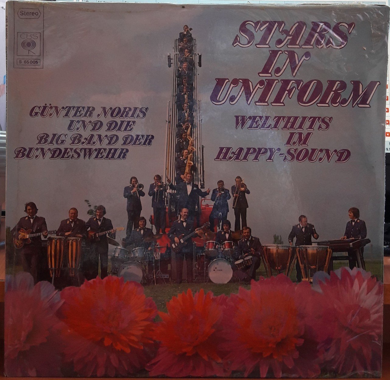 GÜNTER NORIS - STARS IN UNIFORM (1972) - DÖNEM BASKISI SIFIR PLAK