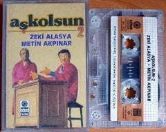 AŞKOLSUN 2 / ZEKİ ALASYA, METİN AKPINAR - KASET 2.EL