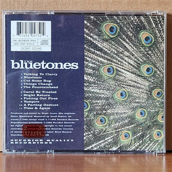 THE BLUETONES – EXPECTING TO FLY (1996) - CD 2.EL