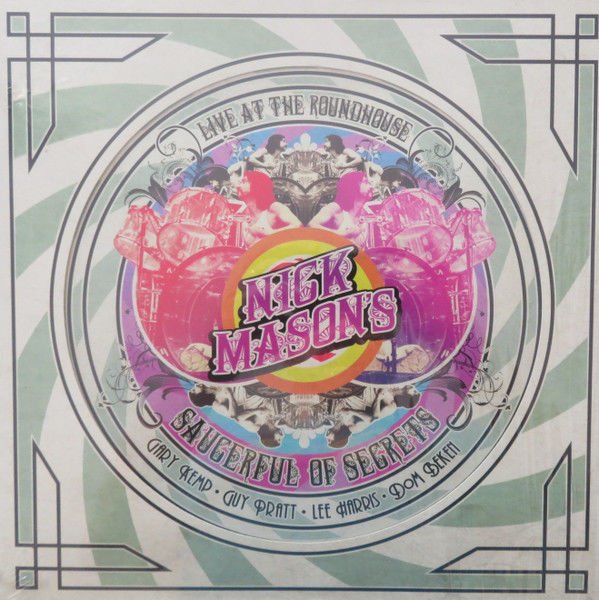 NICK MASON'S SAUCERFUL OF SECRETS - LIVE AT THE ROUNDHOUSE (2020) - 2LP 2021 EDITION DIE CUT SLIPCASE SIFIR PLAK
