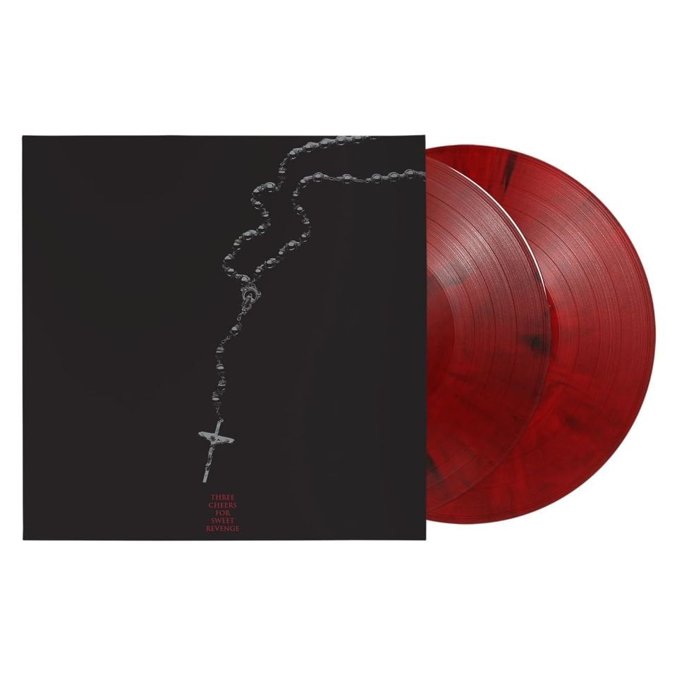 MY CHEMICAL ROMANCE - THREE CHEERS FOR SWEET REVENGE (2004) - 2LP (3 SIDED) 2025 RED & BLACK COLOURED EDITION SIFIR PLAK
