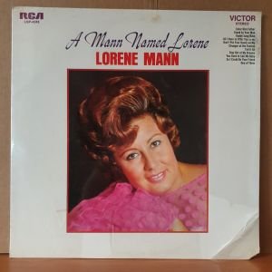 LORENE MANN - A MANN NAMED LORENE (1969) - LP DÖNEM BASKISI SIFIR PLAK