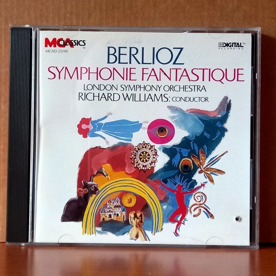 BERLIOZ: SYMPHONIE FANTASTIQUE / LONDON SYMPHONY ORCHESTRA CONDUCTED BY RICHARD WILLIAMS (1988) - CD 2.EL