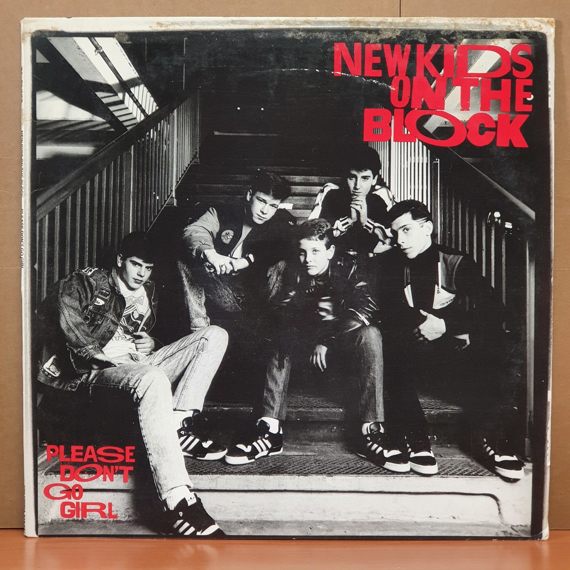 NEW KIDS ON THE BLOCK - PLEASE DON'T GO GIRL (1988) - 12'' 33RPM MAXI SINGLE 2.EL PLAK