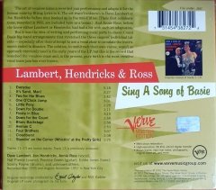 LAMBERT, HENDRICKS & ROSS - SING A SONG OF BASIE (1958) - CD 2011 REMASTERED VERVE SIFIR