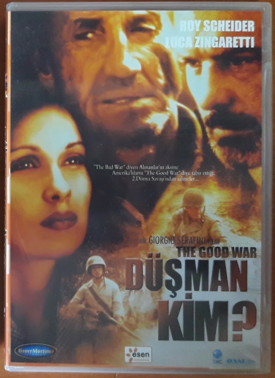DÜŞMAN KİM? - The GOOD WAR - ROY SCHEIDER - DVD 2.EL