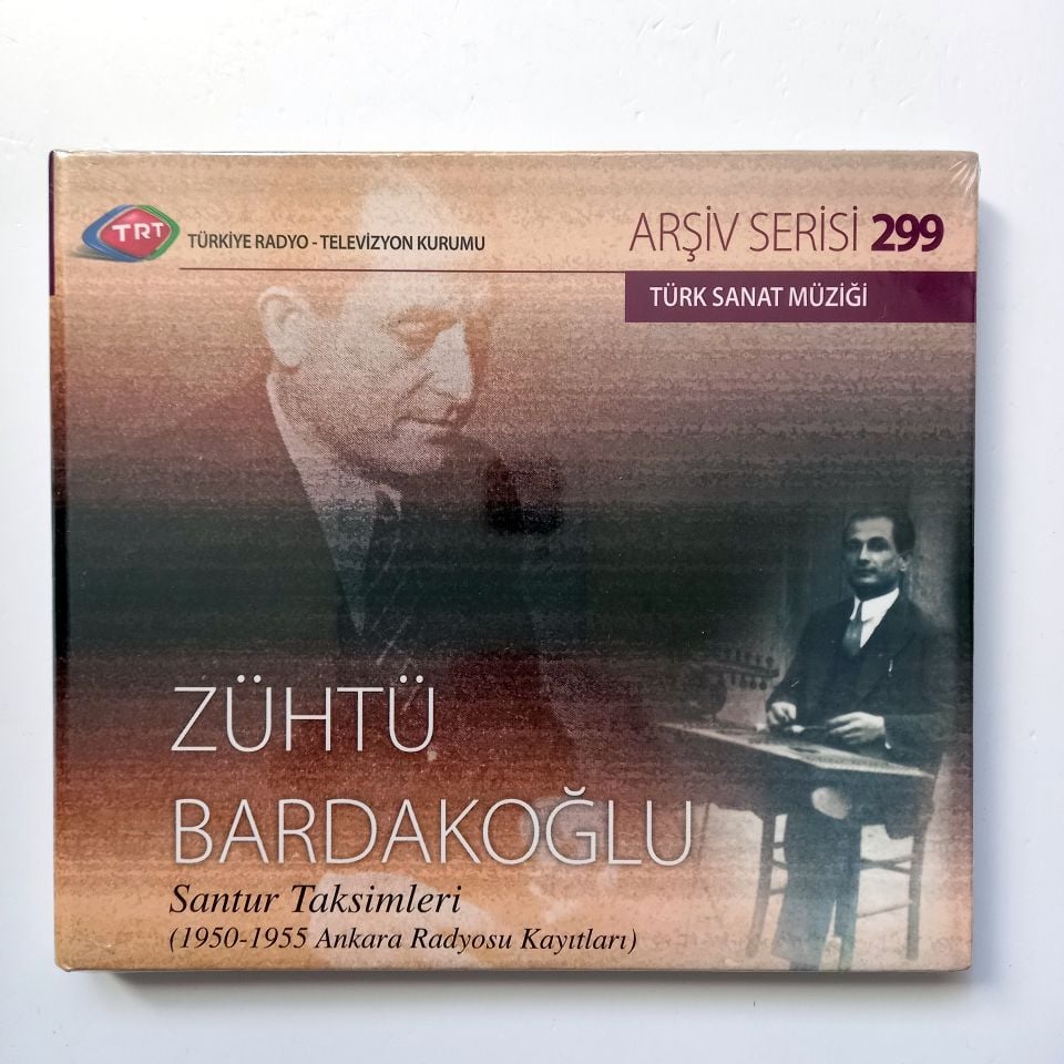 ZÜHTÜ BARDAKOĞLU - SANTUR TAKSİMLERİ (1950-1955 ANKARA RADYOSU KAYITLARI) / TÜRK SANAT MÜZİĞİ / TRT ARŞİV SERİSİ 299 - CD SIFIR