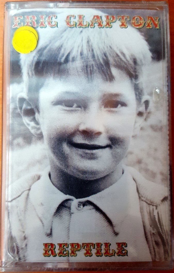ERIC CLAPTON - REPTILE (2001) CASSETTE MADE IN TURKEY ''NEW''