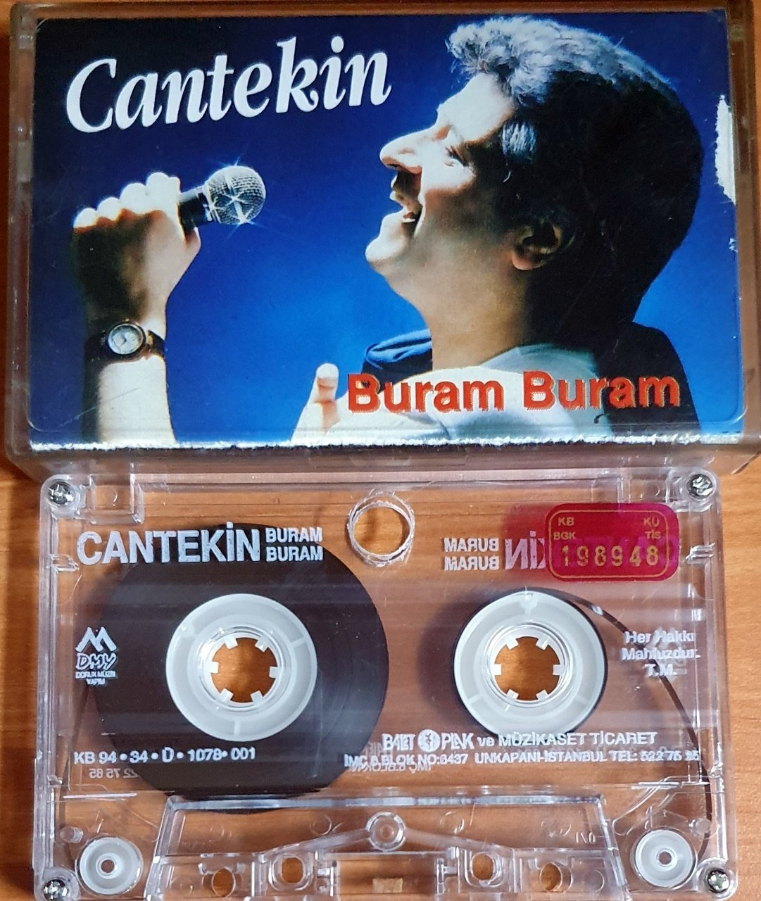 CANTEKİN - BURAM BURAM (1994) - KASET 2.EL