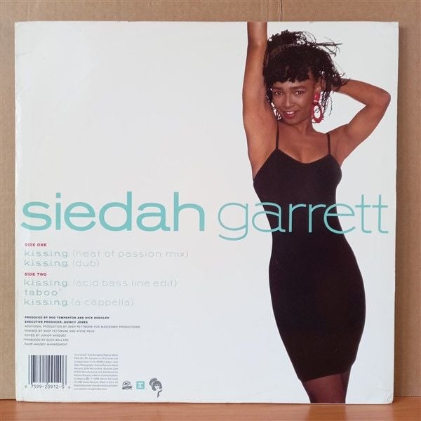 SIEDAH GARRETT – K.I.S.S.I.N.G. (1988) - 12'' 33RPM MAXI SINGLE 2.EL PLAK