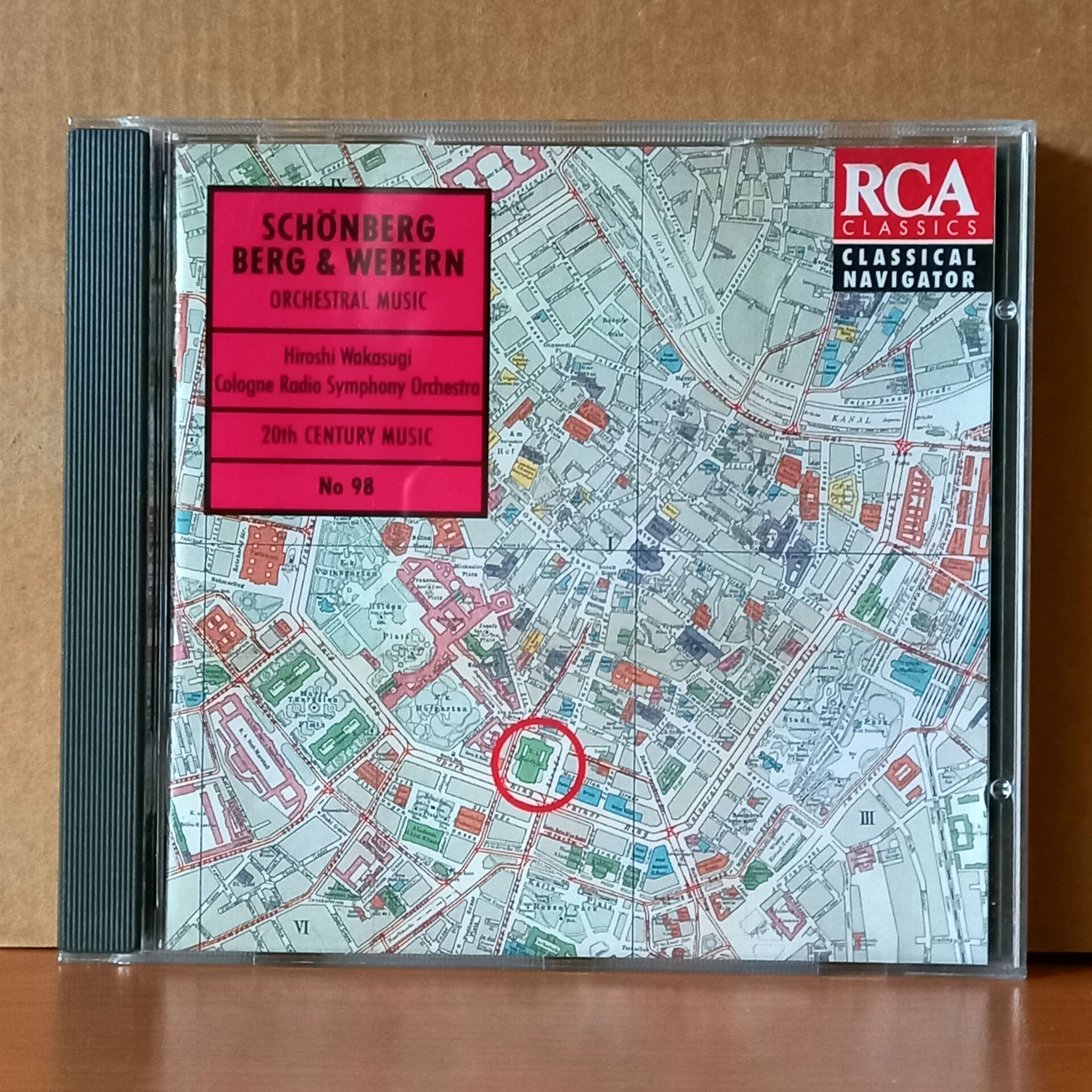 SCHÖNBERG, BERG & WEBERN / ORCHESTRAL MUSIC / HIROSHI WAKASUGI, COLOGNE RADIO SYMPHONY ORCHESTRA (1995) - CD 2.EL