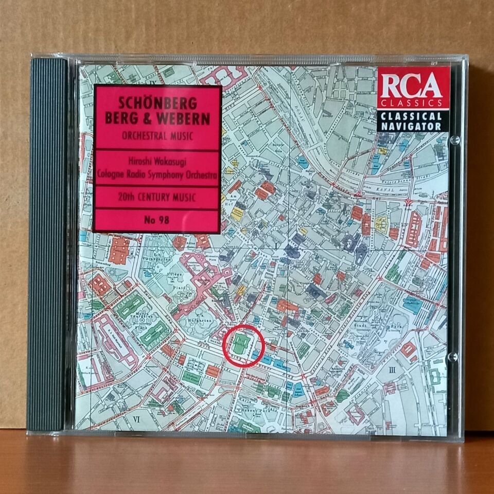 SCHÖNBERG, BERG & WEBERN / ORCHESTRAL MUSIC / HIROSHI WAKASUGI, COLOGNE RADIO SYMPHONY ORCHESTRA (1995) - CD 2.EL