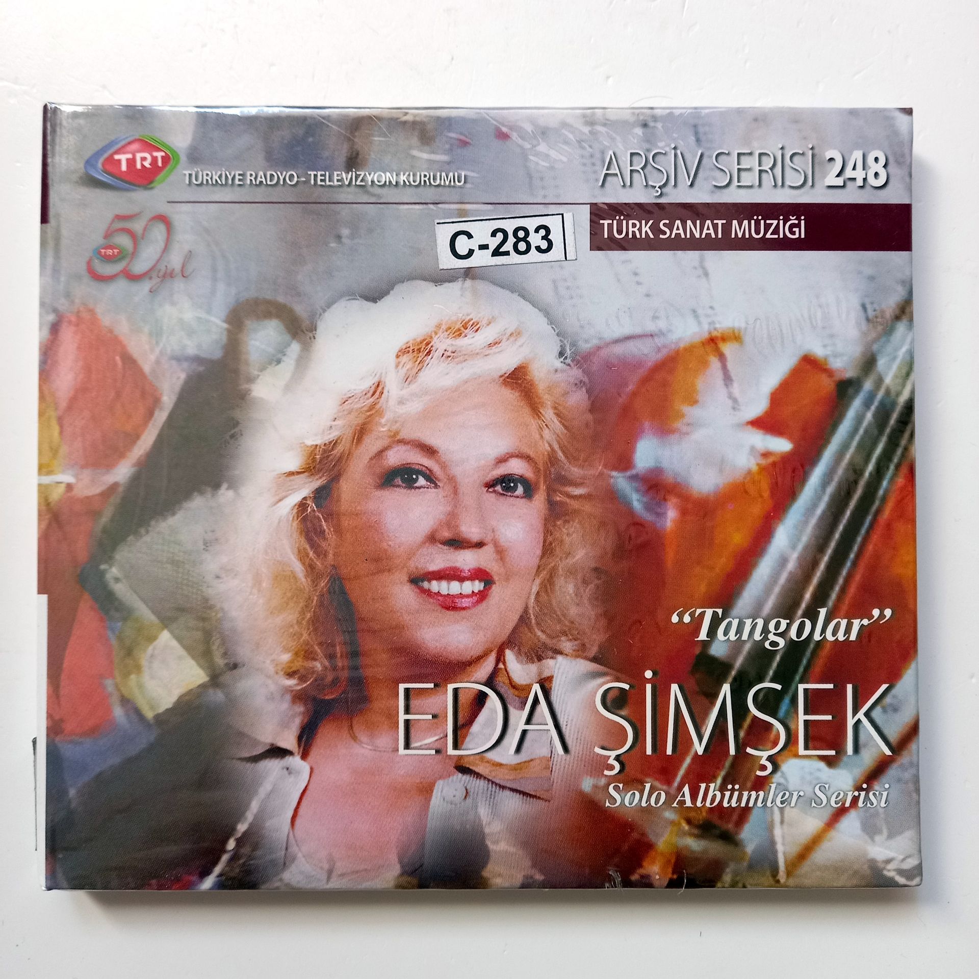 EDA ŞİMŞEK ''TANGOLAR'' / TÜRK SANAT MÜZİĞİ / TRT ARŞİV SERİSİ 248 - CD SIFIR