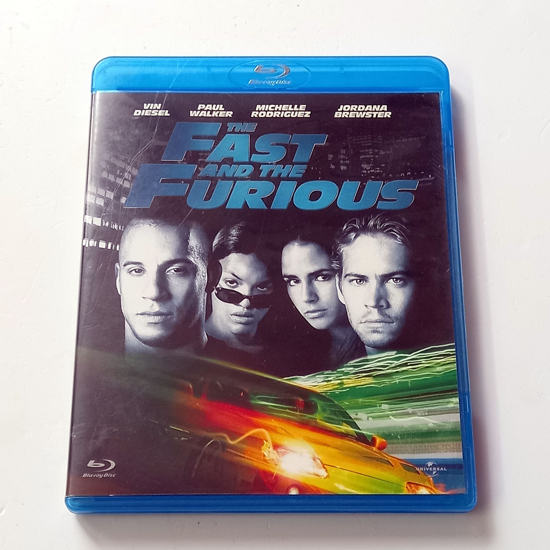 THE FAST AND THE FURIOUS - VIN DIESEL, PAUL WALKER, YÖN.: ROB COHEN - BLU-RAY 2.EL TR ALTYAZI YOKTUR