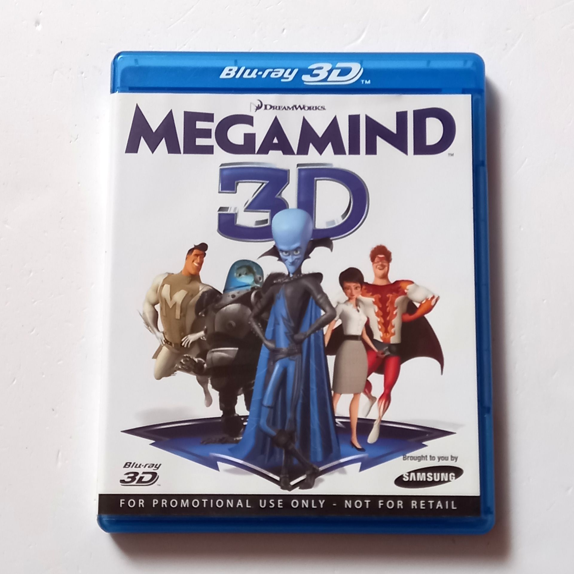 MEGAMIND 3D - DREAMWORKS ANİMASYON - YÖN.: TOM MCGRATH - 3D BLU-RAY PROMO 2.EL