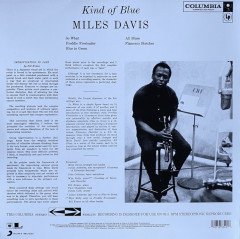 MILES DAVIS - KIND OF BLUE (1959) - LP 2018 BLUE COLOURED VINYL SIFIR PLAK