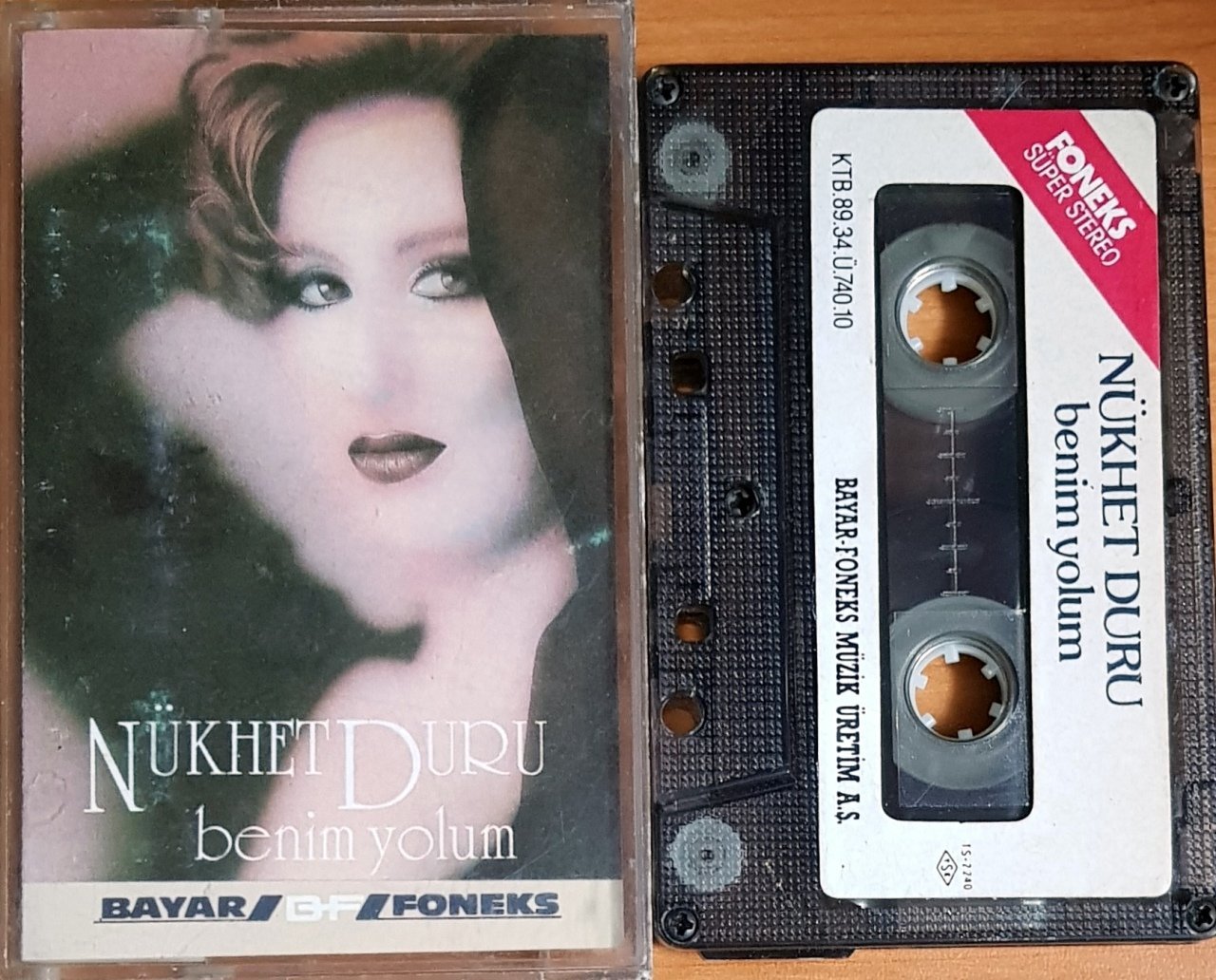 NÜKHET DURU - BENİM YOLUM (1989) BAYAR-FONEKS MÜZİK KASET 2.EL