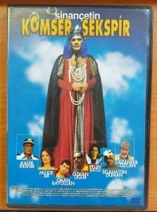KOMSER ŞEKSPİR - KADİR İNANIR - MÜJDE AR - OKAN BAYÜLGEN - SİNAN ÇETİN - DVD 2.EL