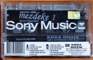 MEZDEKE 1 / MISIR DANSLARI (1992) - KASET SIFIR