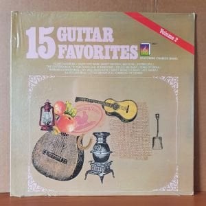 15 GUITAR FAVORITES VOLUME 2 / CHARLES BASEL (1978) - LP DÖNEM BASKISI SIFIR PLAK