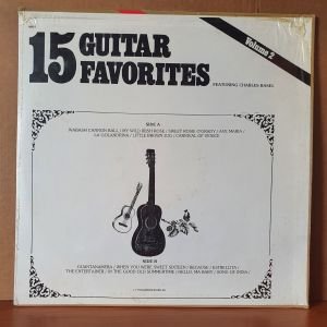 15 GUITAR FAVORITES VOLUME 2 / CHARLES BASEL (1978) - LP DÖNEM BASKISI SIFIR PLAK
